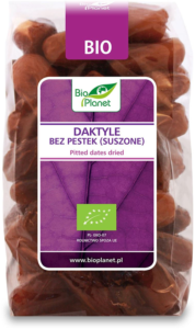 Ekologiczne daktyle bez pestek