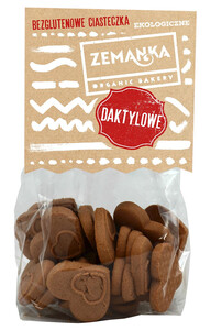 CIASTECZKA DAKTYLOWE BEZGLUTENOWE BIO 100 g - ZEMANKA