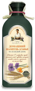 SZAMPON ZIOŁOWY DOMOWY DO CODZIENNEGO STOSOWANIA 350 ml - RECEPTURY BABCI AGAFI - AGAFI