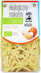 MAKARON (2-JAJECZNY) WSTĄŻKA BIO 250 g - BIO EUROPA