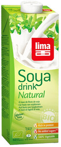 NAPÓJ SOJOWY BEZGLUTENOWY BIO 1 L - LIMA