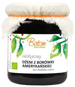 DŻEM Z BORÓWKI AMERYKAŃSKIEJ B/C BIO 260 g - BATOM