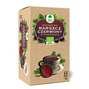 BARSZCZ CZERWONY PIRAMIDKI BIO (15 x 5 g) - DARY NATURY