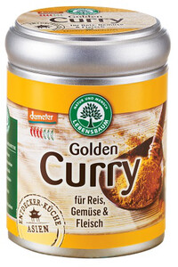PRZYPRAWA CURRY ZŁOTE BIO 55 g - LEBENSBAUM