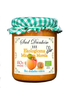 DŻEM MIODOWA MORELA B/C BIO 260 g - SAD DANKÓW