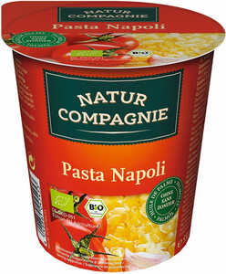 DANIE W KUBKU PASTA NAPOLI BIO 59 g - NATUR COMPAGNIE