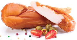 FILET Z PIERSI KURCZAKA WĘDZONY BIO (około 0,30 kg) - LIMEKO