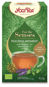 HERBATKA DLA ZMYSŁÓW SPOKÓJ BIO (20 x 2,1 g) 42 g - YOGI TEA