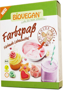 BARWNIKI SPOŻYWCZE BEZGLUTENOWE BIO 6 x 8 g - BIO VEGAN