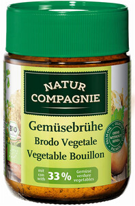 BULION WARZYWNY W PROSZKU BIO 100 g - NATUR COMPAGNIE