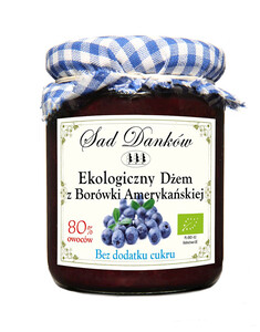 BORÓWKA AMERYKAŃSKA 80% BIO 260 g - SAD DANKÓW