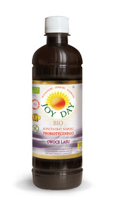 KONCENTRAT NAPOJU PROBIOTYCZNEGO OWOCE LASU BIO 500 ml - JOY DAY