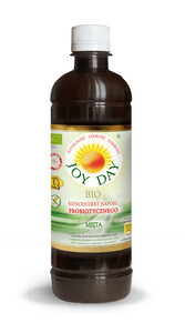 KONCENTRAT NAPOJU PROBIOTYCZNEGO MIĘTA BIO 500 ml - JOY DAY