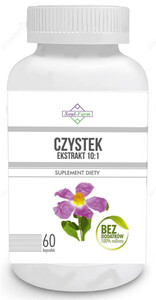 CZYSTEK EKSTRAKT 10:1 620mg 60 KAPSUŁEK - SOUL FARM