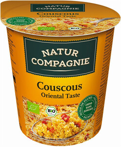 DANIE W KUBKU KUSKUS ORIENTALNY BIO 68 g - NATUR COMPAGNIE