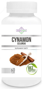 CYNAMON CEJLOŃSKI EKSTRAKT 400mg 60 KAPSUŁEK - SOUL FARM