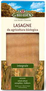 MAKARON (SEMOLINOWY RAZOWY) LASAGNE BIO 250 g - LA BIO IDEA