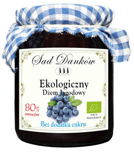 DŻEM JAGODOWY B/C BIO 260 g - SAD DANKÓW