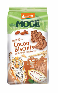 CIASTECZKA KAKAOWE BIO 125 g - MOGLI