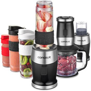 Smoothie maker + chopper + młynek 700 W butelki 2 x 570 ml + 400 ml CONCEPT SM3390