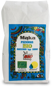 MĄKA PSZENNA RAZOWA TYP 2000 BIO 1000 g - BABALSCY