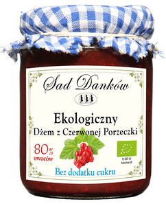 CZERWONA PORZECZKA 80% BIO 260 g - SAD DANKÓW