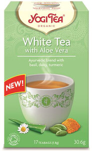 HERBATA BIAŁA Z ALOESEM BIO (17 x 1,8 g) 30,6 g - YOGI TEA